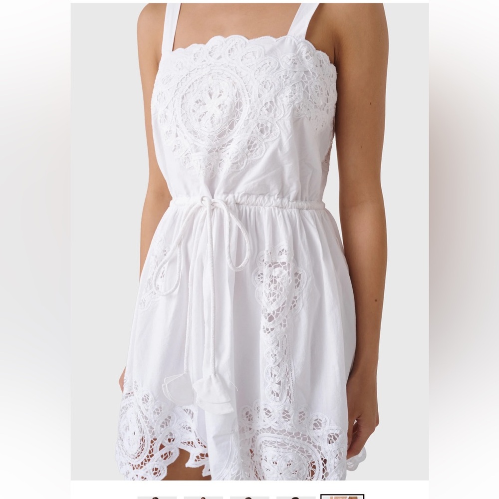 HUNTER BELL Cosette  Lace Mini Dress - As seen on Taylor Swift (see pics!) 🫶🏼
